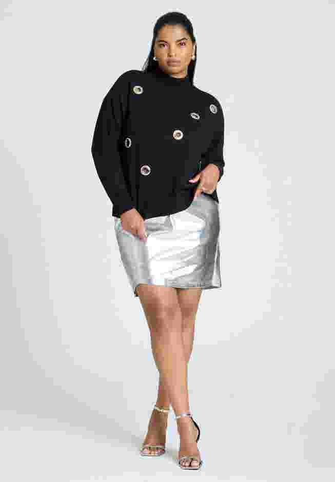 Oversized Grommet Sweater image number 3