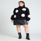 Polka Dot Sweater image number null
