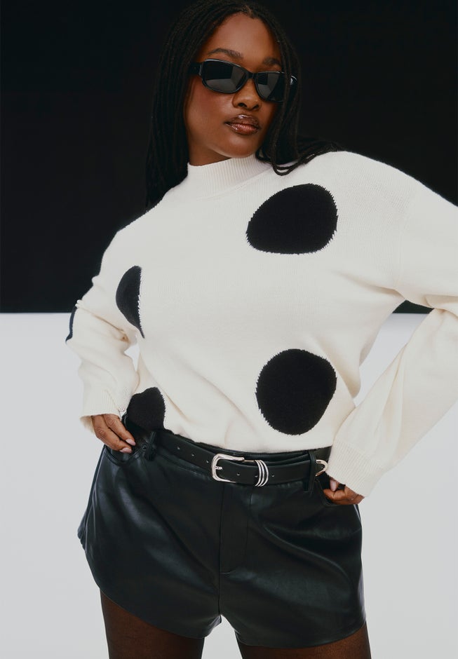 Polka Dot Sweater image number 0