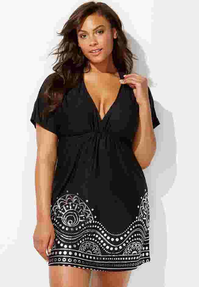 Kate V-Neck Cover Up Dress image number 2