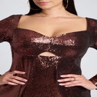 Maxi Sequin Dress image number null