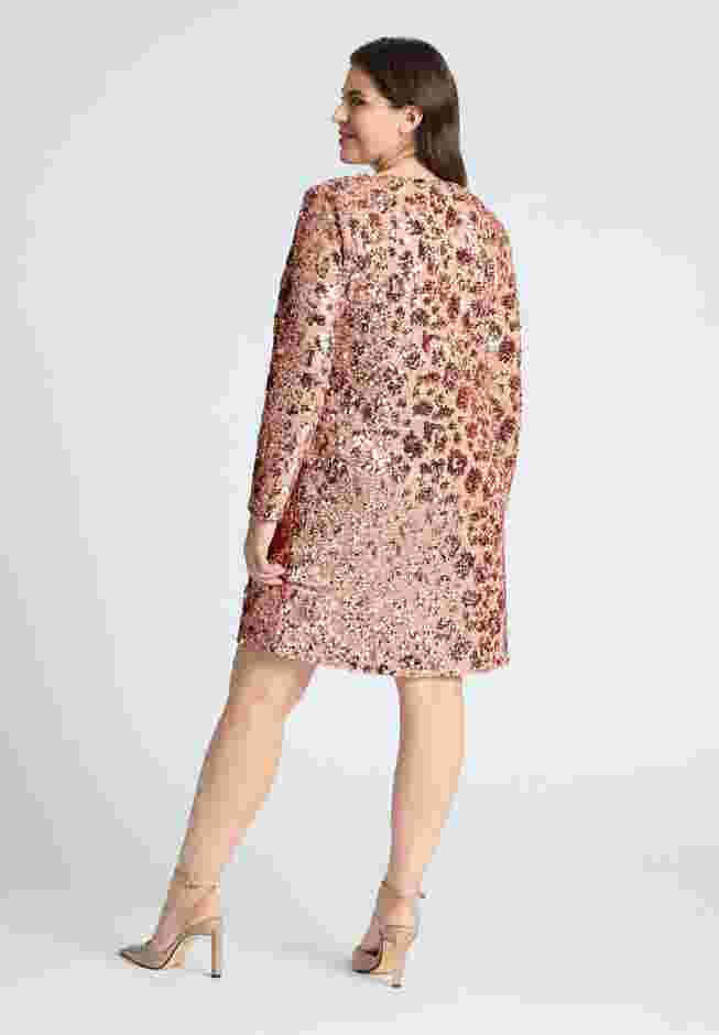 V Neck Mini Dress image number 1