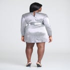 Pleated Mini Dress image number null