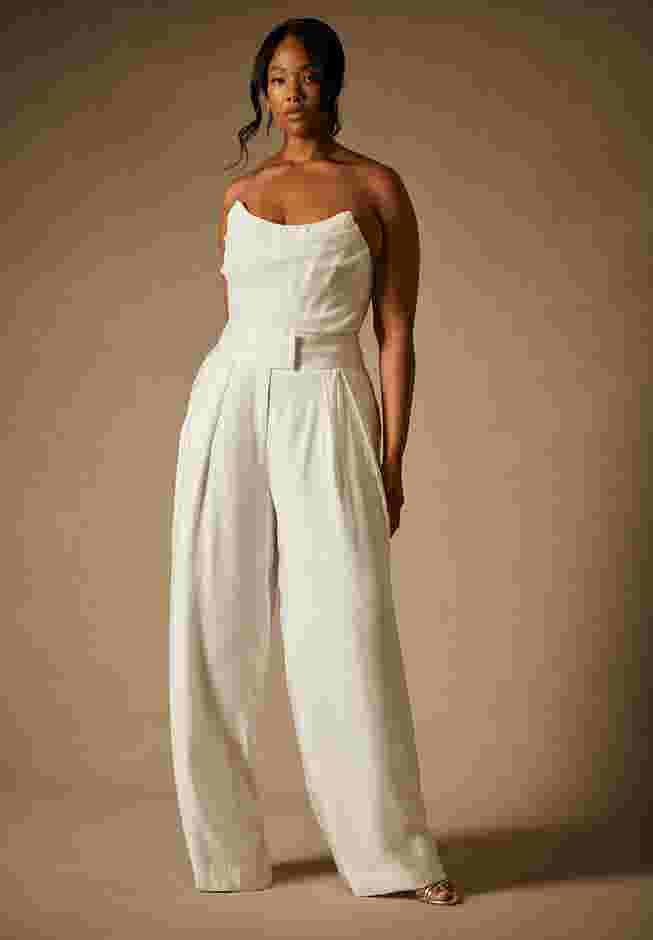 Bridal by ELOQUII Bustier Top image number 2