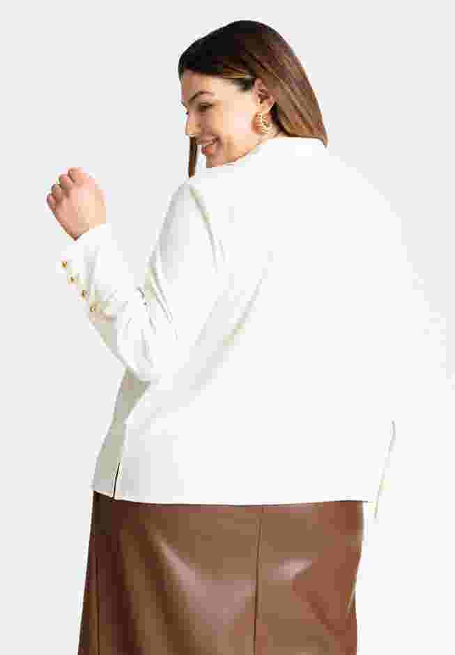 Pointed Collar Button Up Shirt image number 1