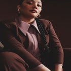 Pointed Collar Button Up Shirt image number null