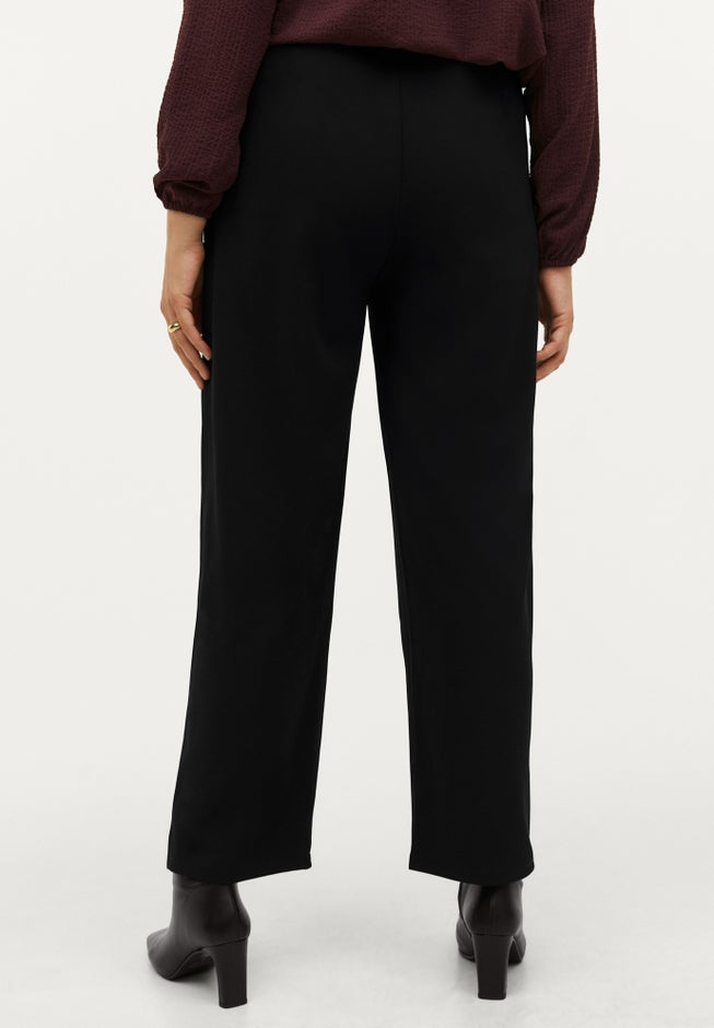 Pull On Relaxed Straight Leg Pant image number 1