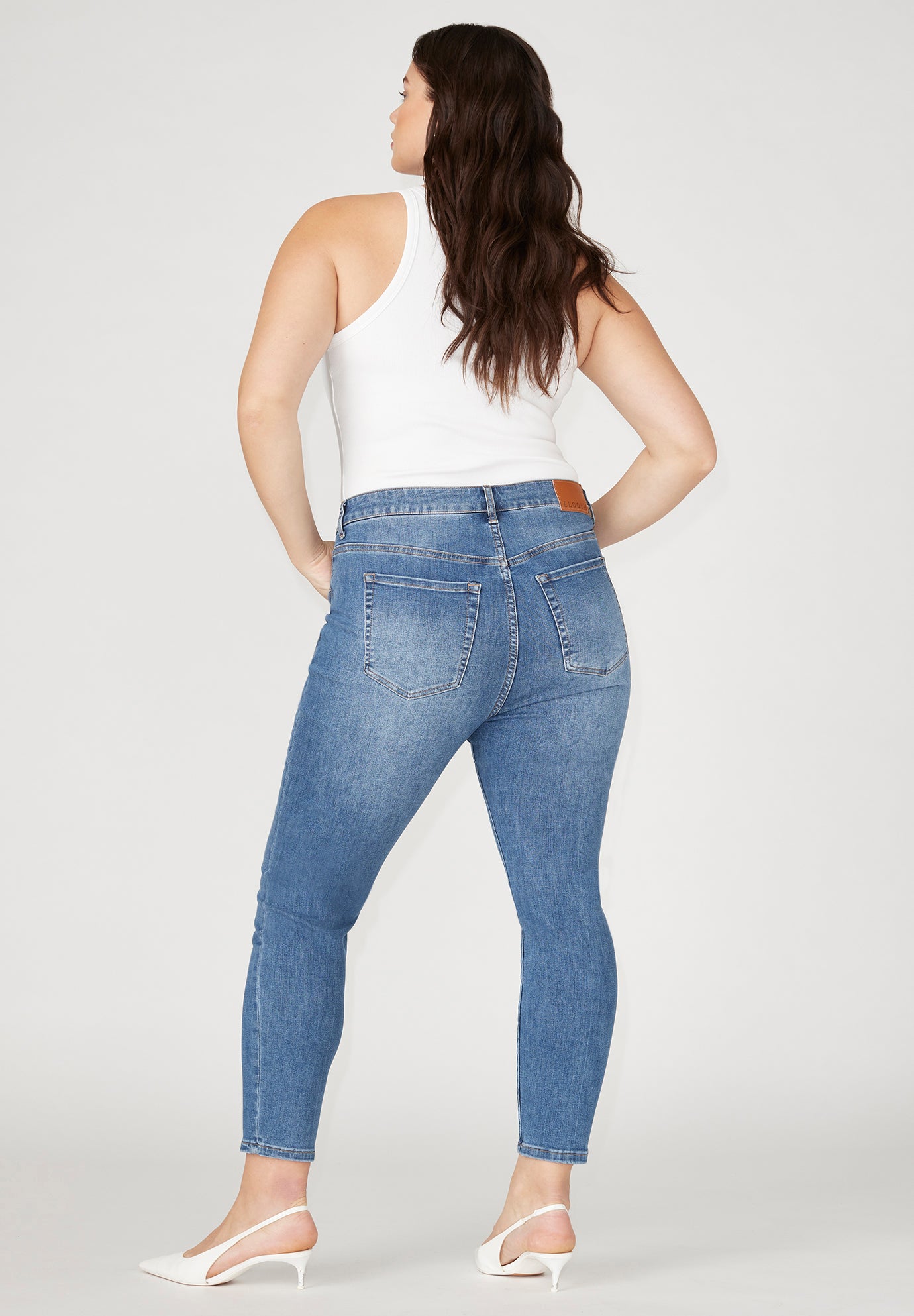 The Morgan Super Stretch Skinny Leg Jean image number 2