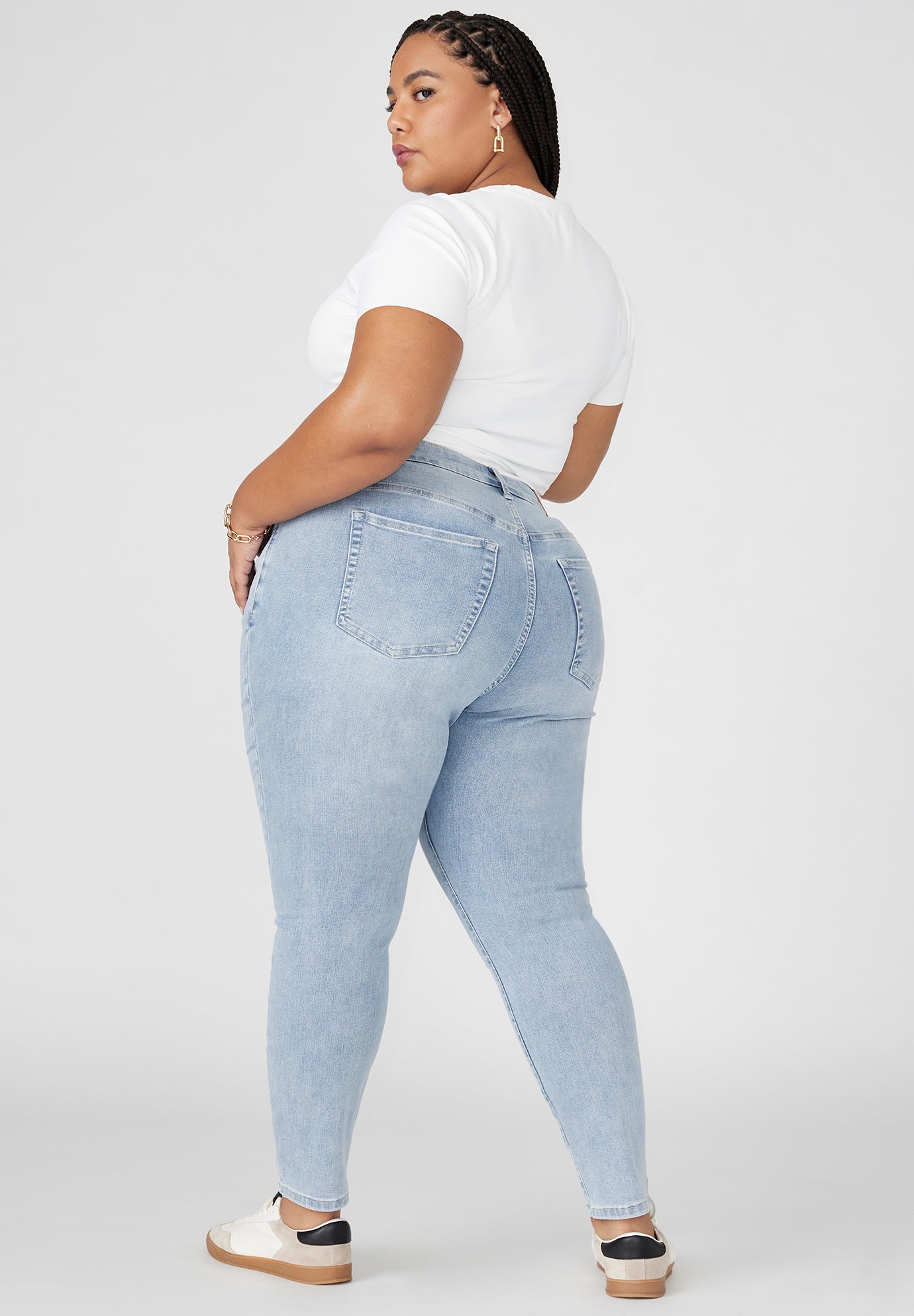 The Morgan Super Stretch Skinny Leg Jean image number 2