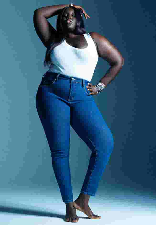 The Morgan Super Stretch Skinny Leg Jean image number 5