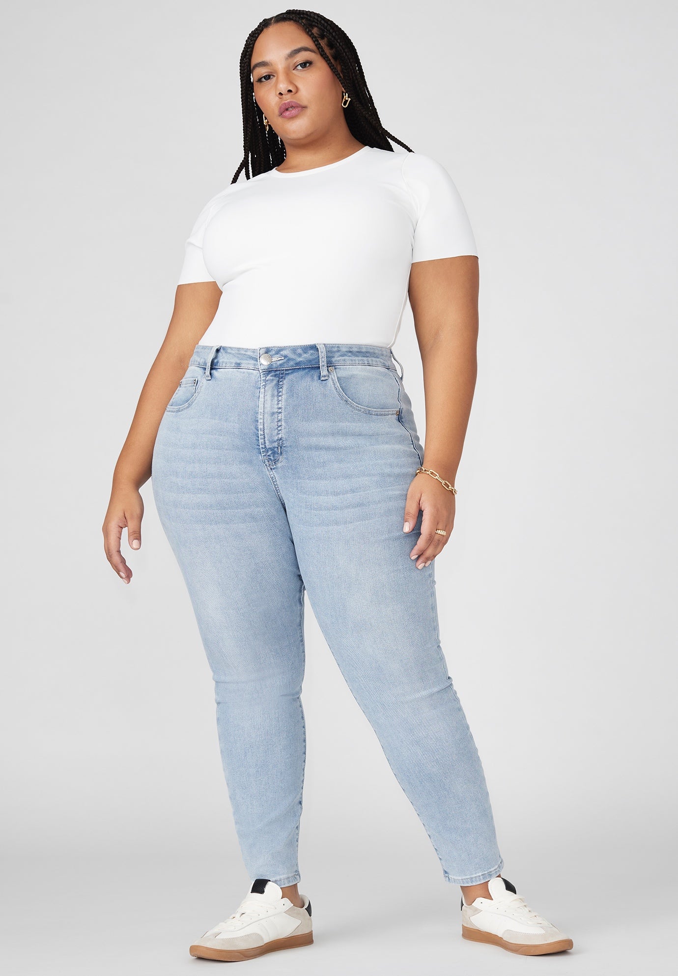 The Morgan Super Stretch Skinny Leg Jean image number 0