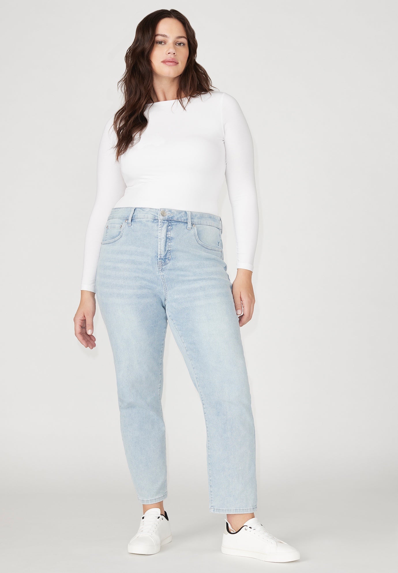 The Leigh Super Stretch Slim Leg Jean image number 0