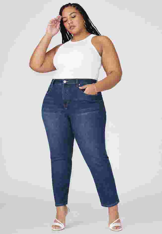 The Leigh Super Stretch Slim Leg Jean image number 0