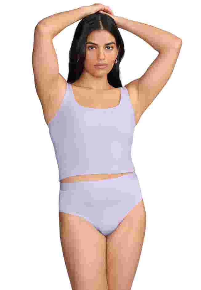 The Square Neck Tank - Modal Silk Rib image number 1