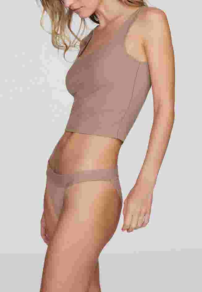 The Square Neck Tank - Modal Silk Rib image number 2