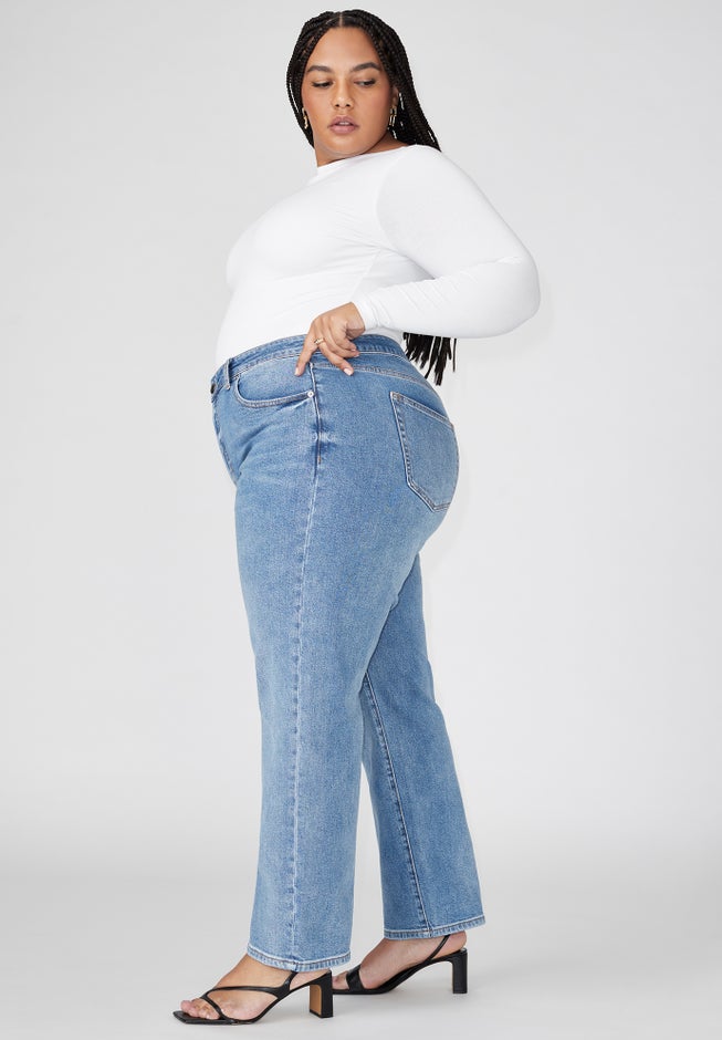 The Naomi Comfort Stretch Straight Leg Jean image number 1