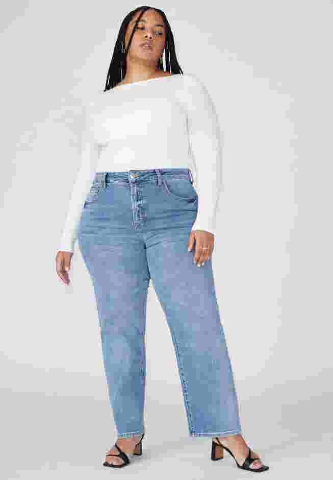 The Naomi Comfort Stretch Straight Leg Jean image number 0