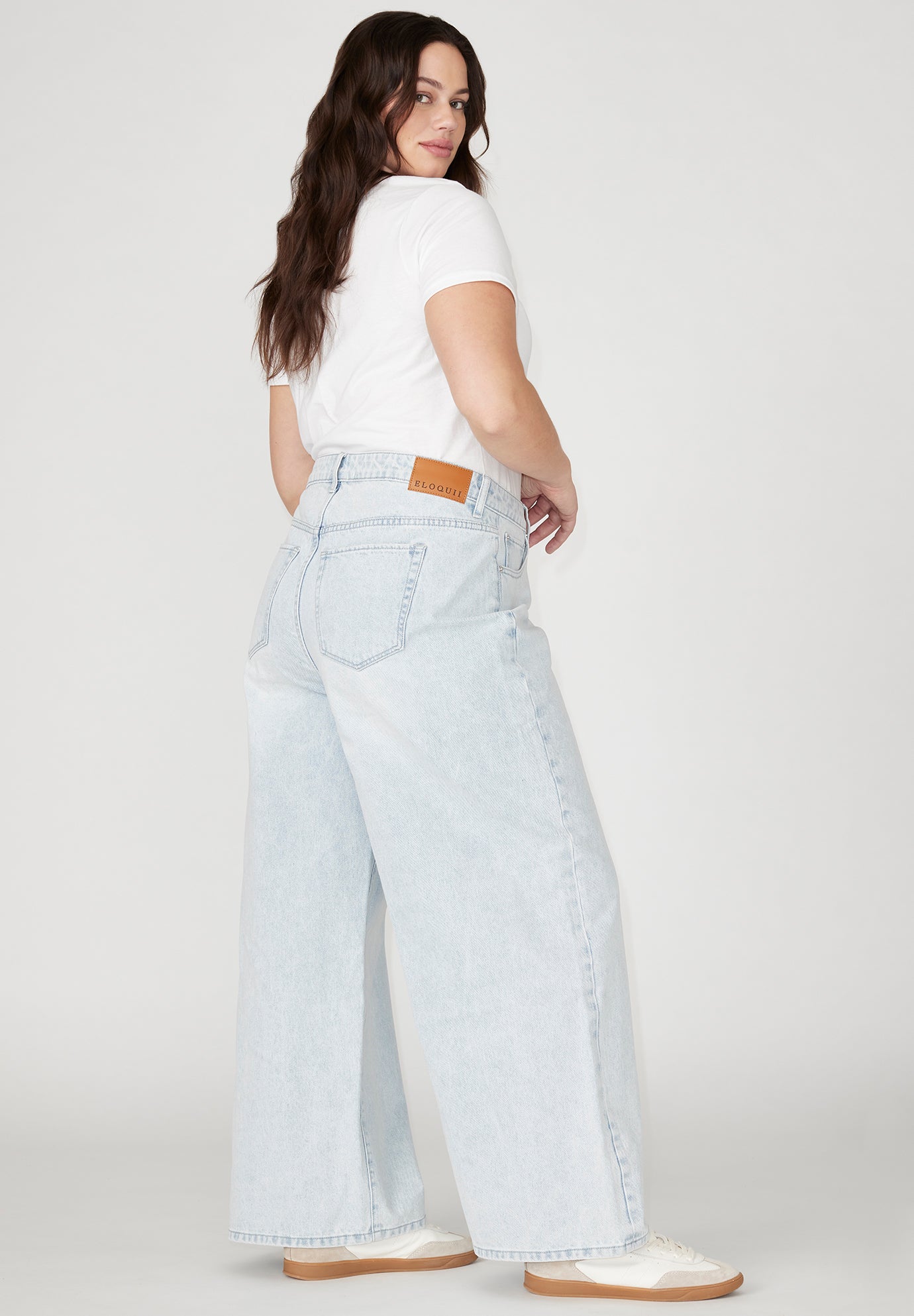 The Yvette Rigid Wide Leg Jean image number 1
