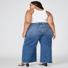 The Yvette Rigid Wide Leg Jean image number null