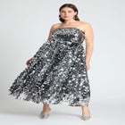 Paillette Dress With Big Skirt image number null