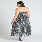 Paillette Dress With Big Skirt image number null