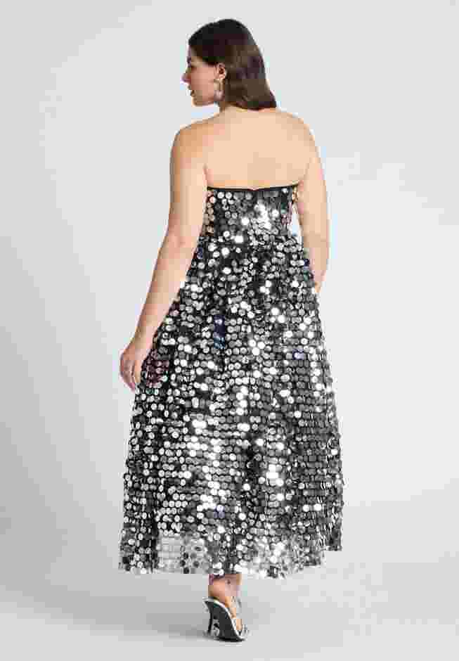Paillette Dress With Big Skirt image number 3
