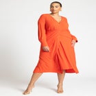 Twist Detail Knot Dress image number null