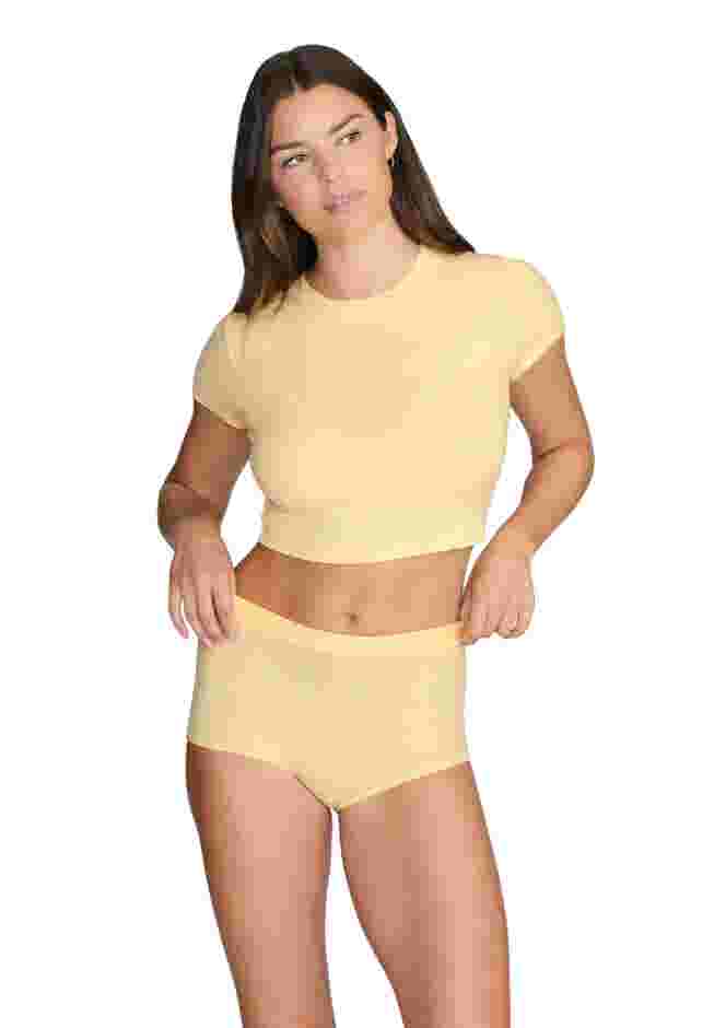 The Baby Tee - Modal Silk Rib image number 1
