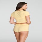 The Baby Tee - Modal Silk Rib image number null