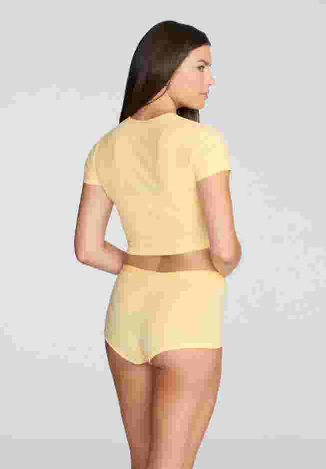 The Baby Tee - Modal Silk Rib image number 2