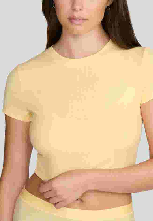 The Baby Tee - Modal Silk Rib image number 3