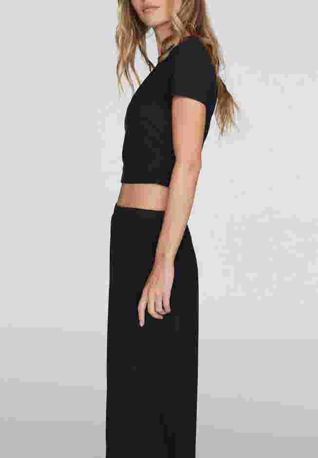 The Baby Tee - Modal Silk Rib image number 2