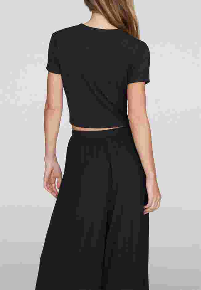 The Baby Tee - Modal Silk Rib image number 3