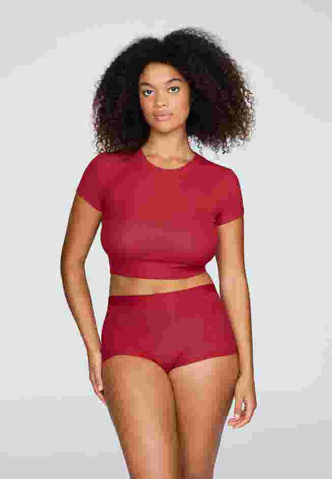 The Baby Tee - Modal Silk Rib image number 0