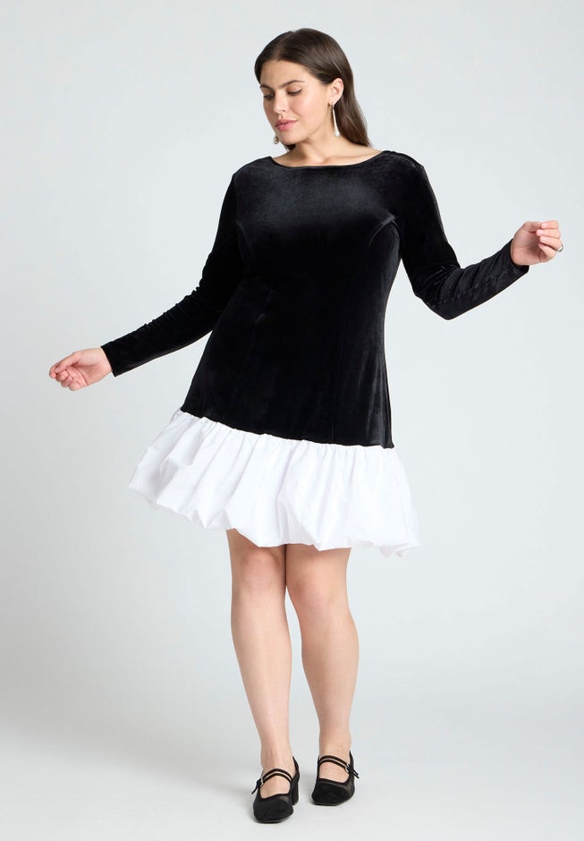 Velvet Mini Dress image number 1