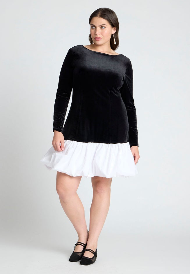 Velvet Mini Dress image number 0