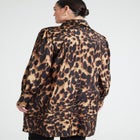 Leopard Bow Tie Mini Dress image number null