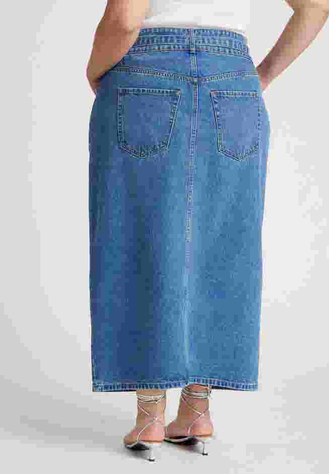 Denim Midi Skirt image number 2
