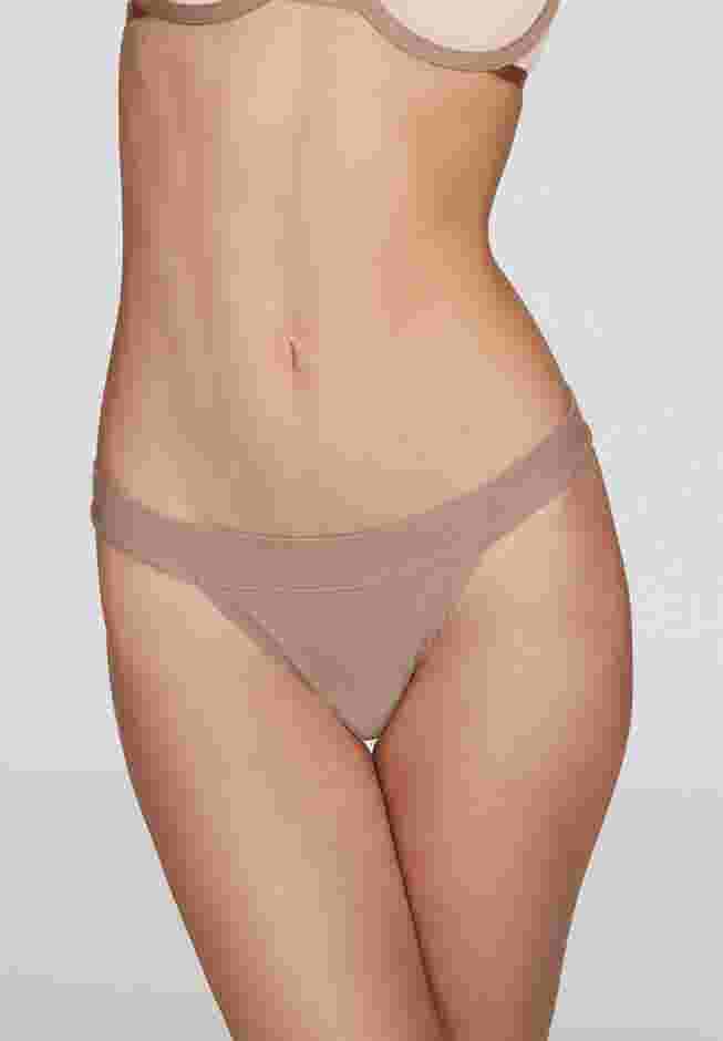 The Cheeky Bikini - Modal Silk Rib image number 0