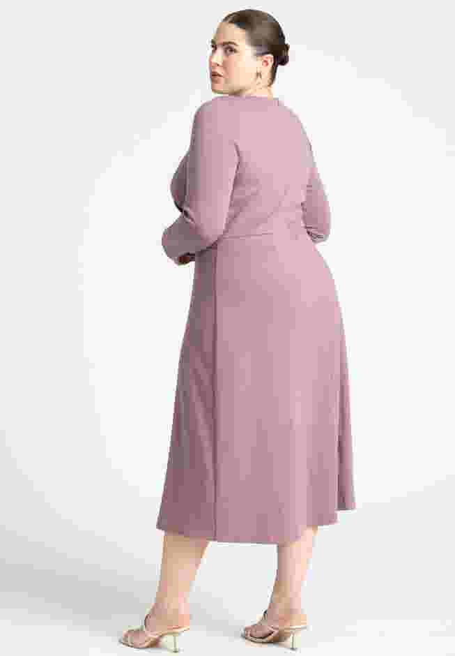 Ponte Twist Detail Dress image number 1