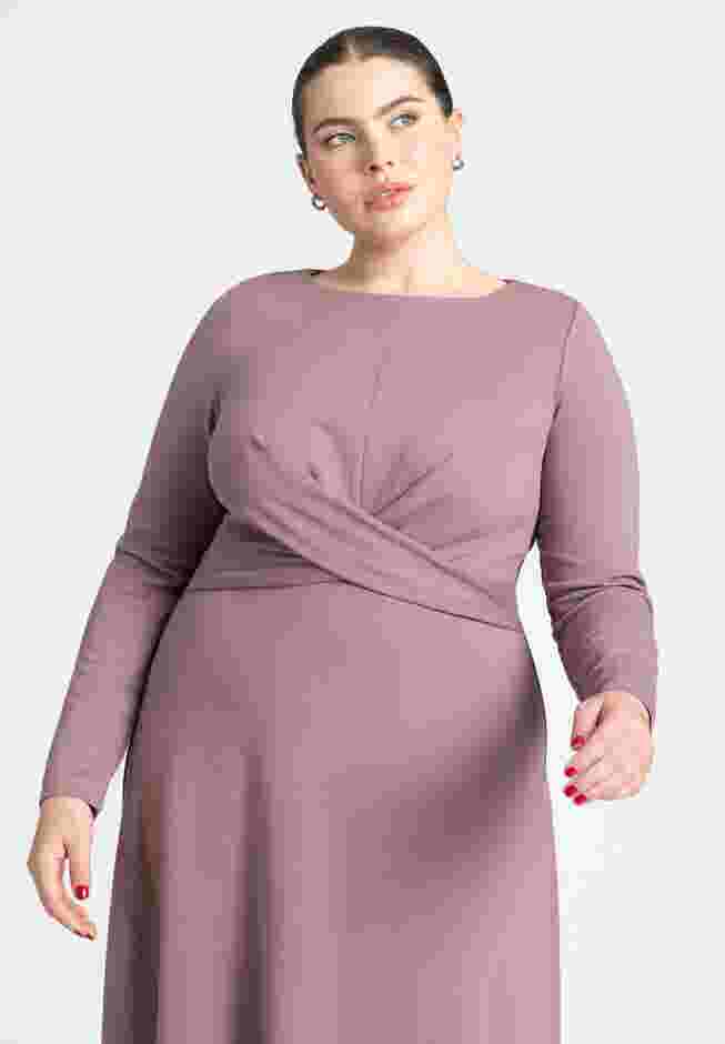 Ponte Twist Detail Dress image number 2