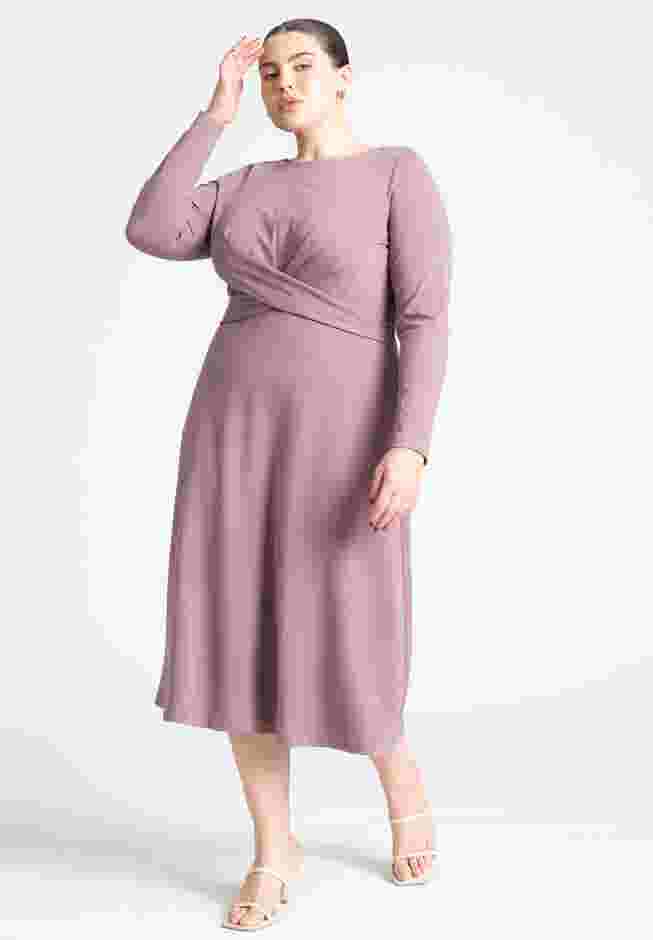 Ponte Twist Detail Dress image number 0