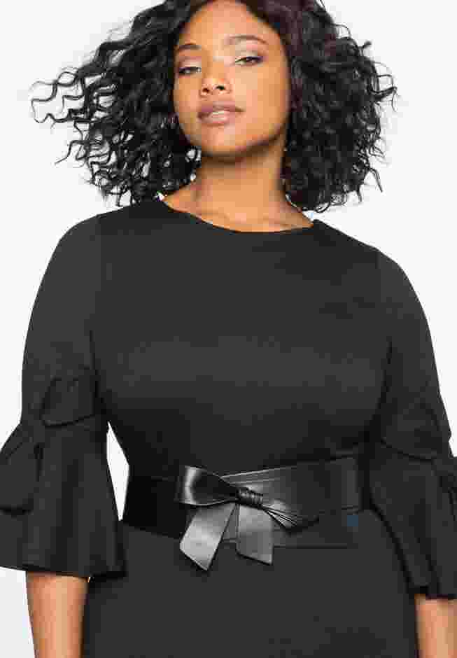 Wide Waist Bow Belt image number 0