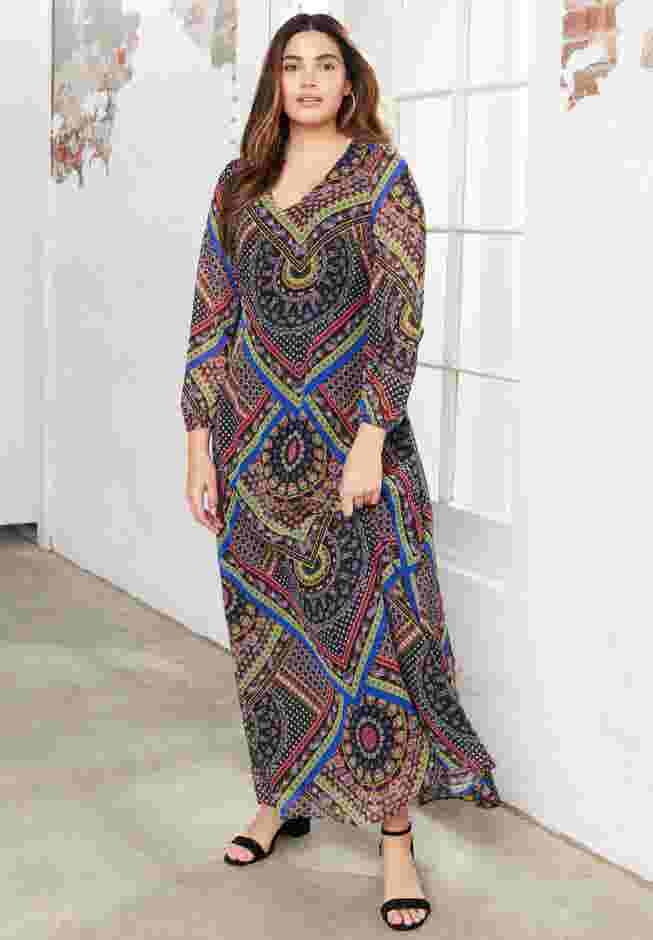 Chiffon Maxi Dress image number 0