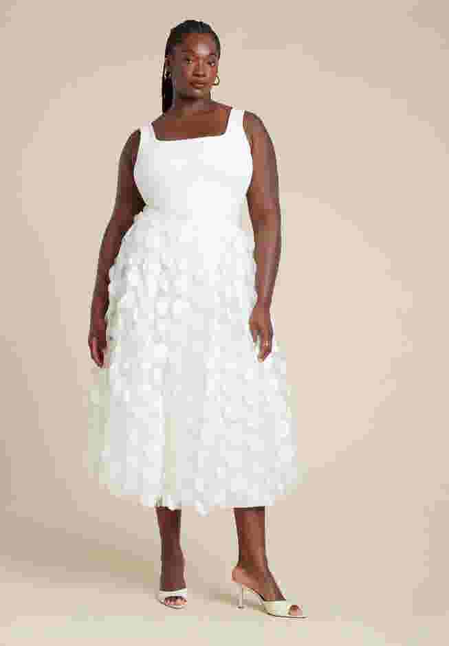 Dimensional Dot Full Skirt image number 3