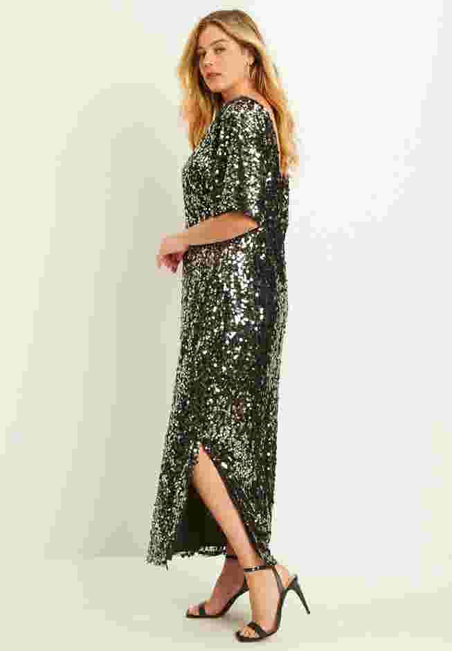 Sequin Midi Dress image number 2