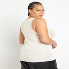 Scoop Neck Knitted Tank image number null