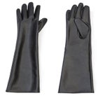 Faux Leather Opera Gloves image number null