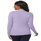 Ribbed Cotton Turtleneck Sweater image number null