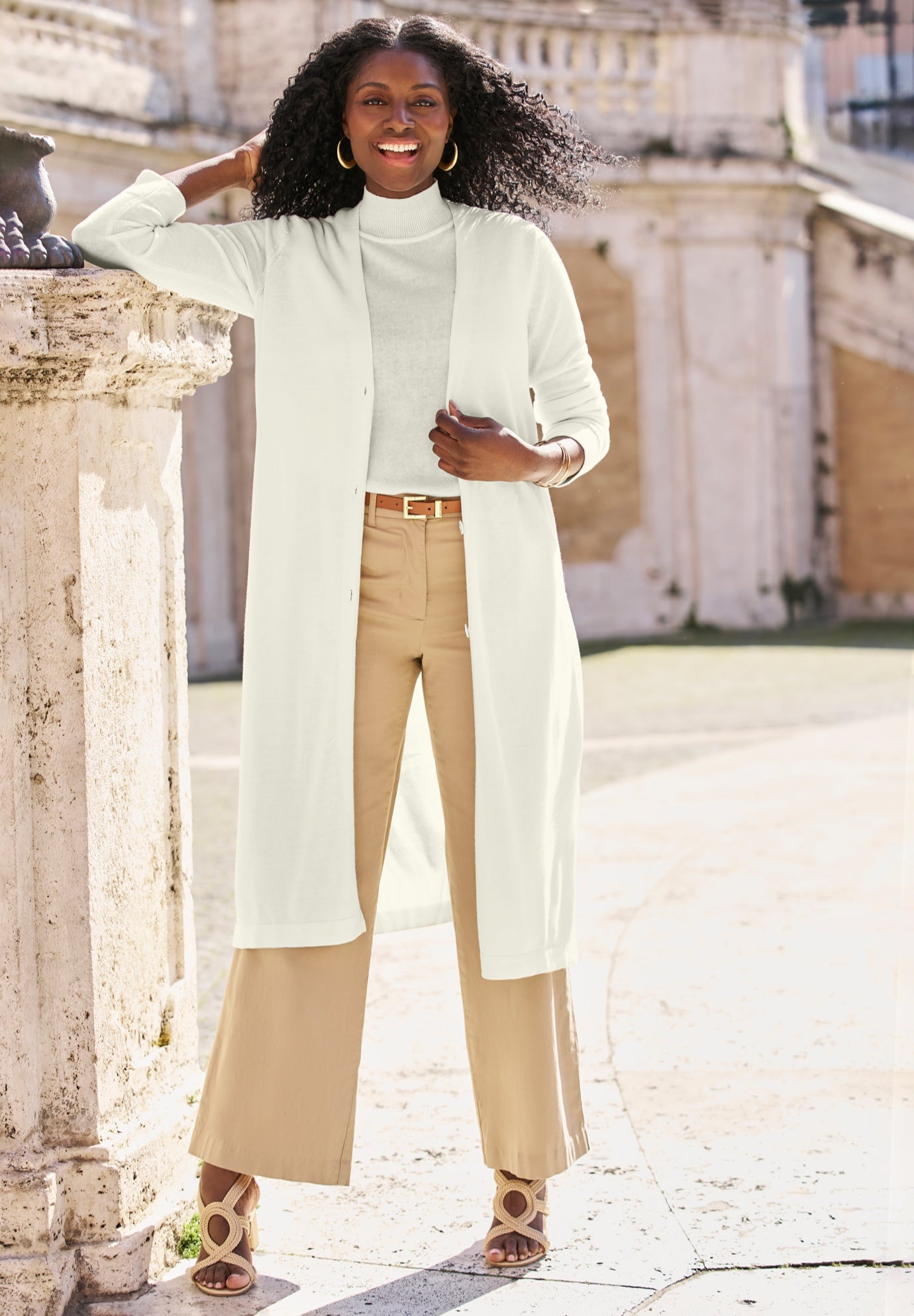 Fine Gauge Cardigan Topper image number 0